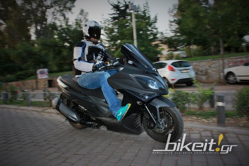 Test - Kymco XCiting 400i ABS 2014