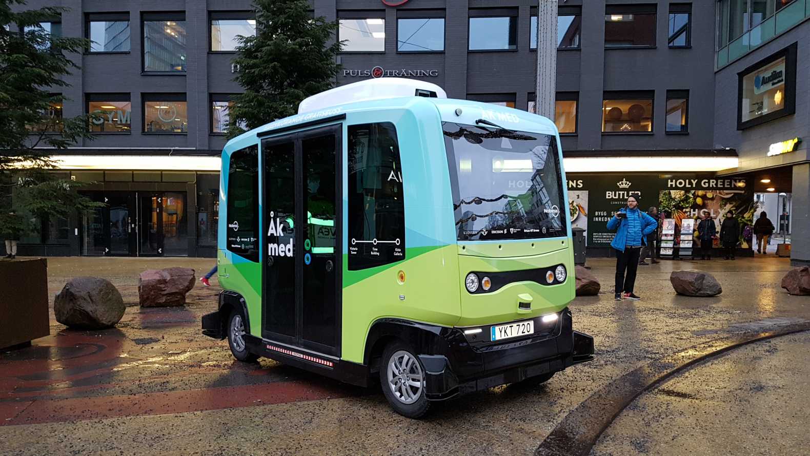 Αυτόνομο e-bus δοκιμάζεται στην Στοκχόλμη