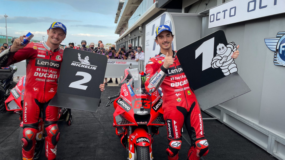 MotoGP ΚΑΤ Misano 2021 – Δεύτερη συνεχόμενη pole για τον Bagnaia!