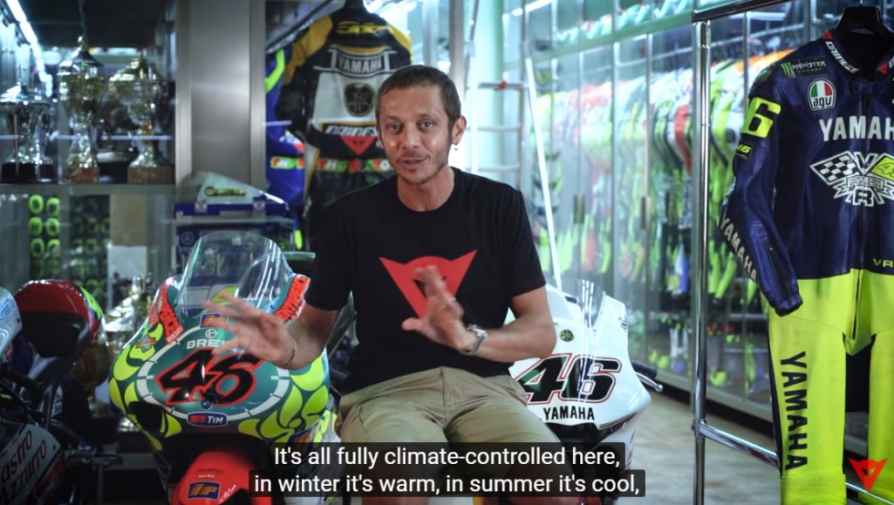 To “μυστικό μουσείο” του Valentino Rossi - 1ο Video