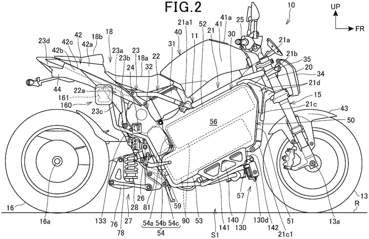 Honda – Λεπτομερή σχέδια της επερχόμενης ηλεκτρικής μοτοσυκλέτας της στη δημοσιότητα