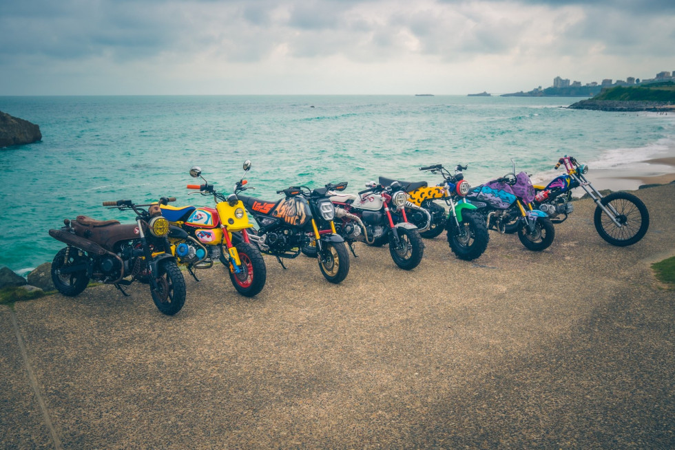 Η Honda στο Wheels and Waves 2023 με 7 custom minibikes