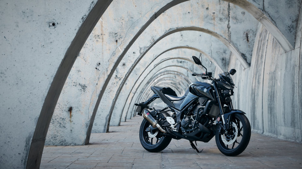 Yamaha MT-03 - Στιλ, οδηγική απόλαυση και χρηστικότητα με τα επίσημα αξεσουάρ Yamaha