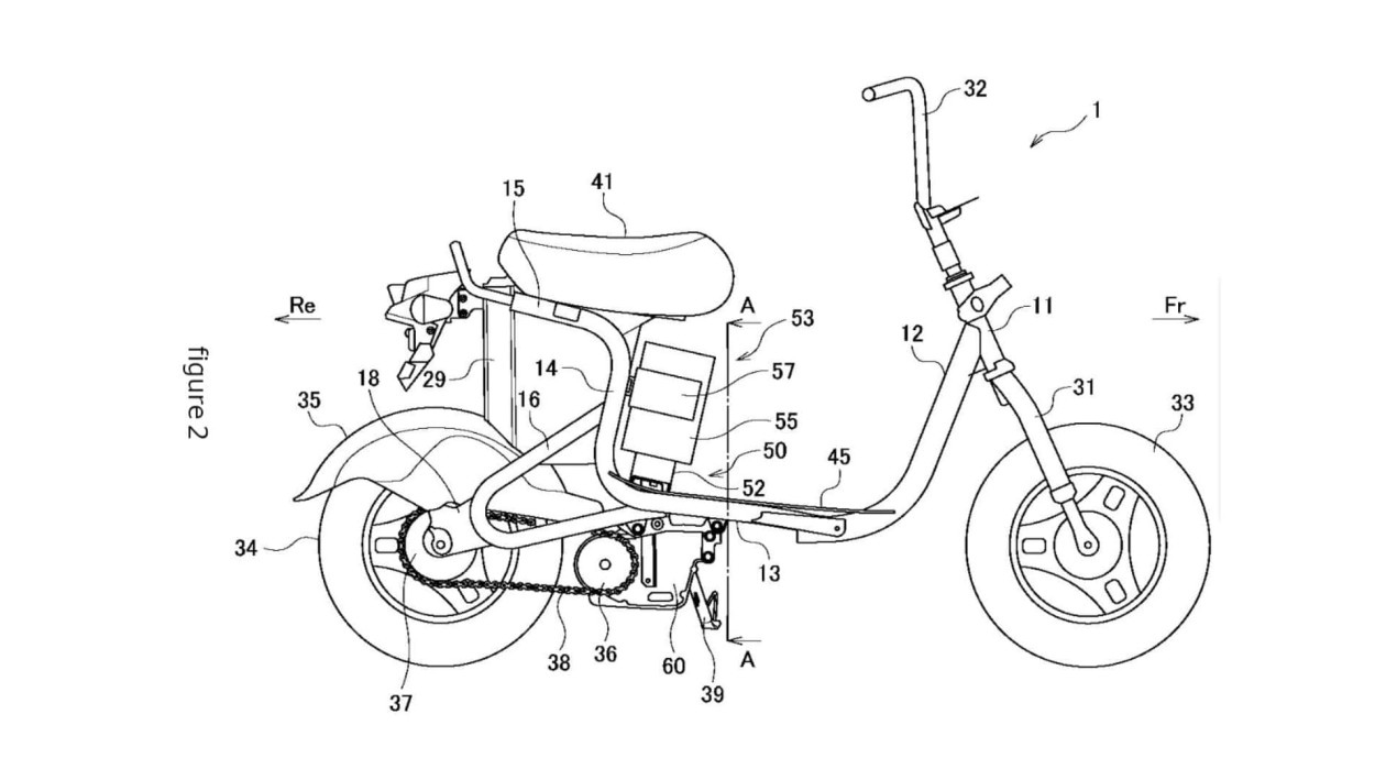 Suzuki – Πατέντες για το νέο ηλεκτρικό scooter της, e-Choinori