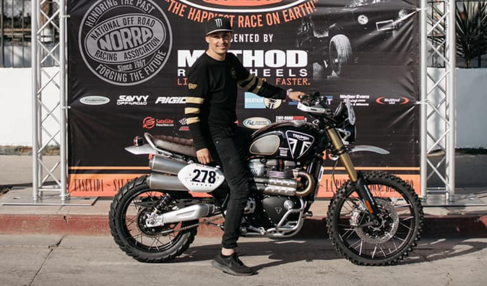 Triumph Scrambler 1200 XE - Τερμάτισε στον αγώνα Norra Mexican 1000 2019!