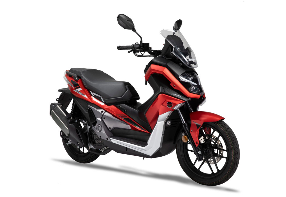 EICMA 2024 – Malaguti Adventura 125 2025 – Περιπέτεια με μεγάλους τροχούς