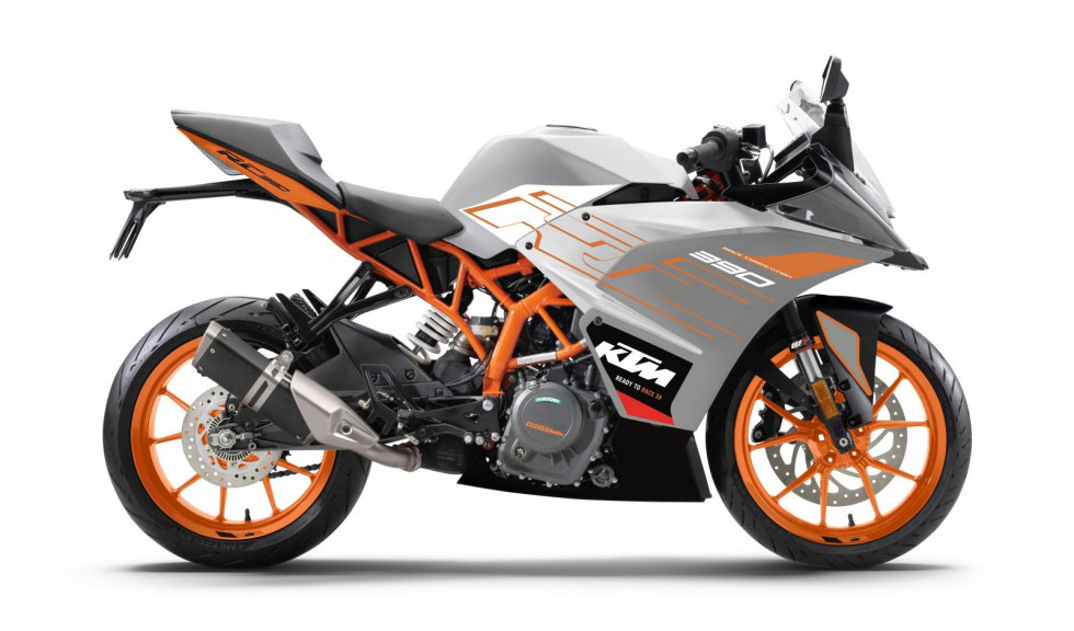 KTM RC 125, RC 200 &amp; RC 390 2021 - Νέα χρώματα