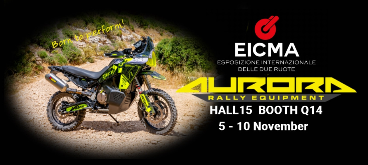 Η Aurora Rally Equipment θα παρουσιάσει τα τελευταία της μοντέλα στην EICMA 2024