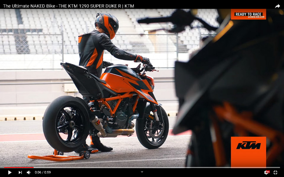 KTM 1290 Super Duke R 2020 - Το Video της δημοσιογραφικής παρουσίασης