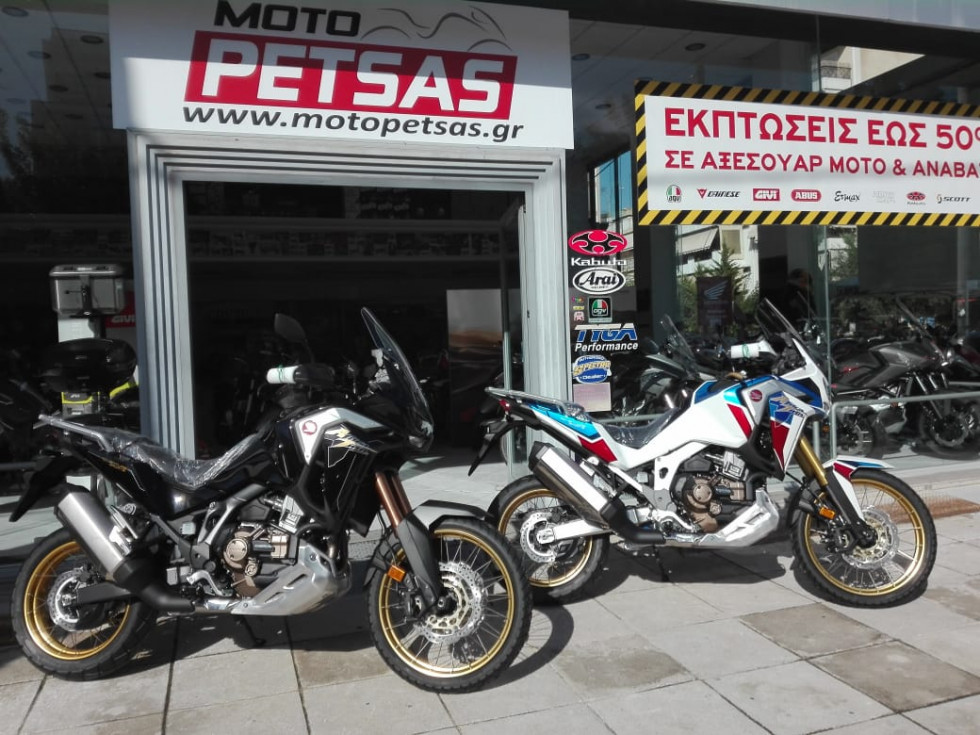 H Honda CRF1100L Africa Twin 2020 ετοιμοπαράδοτη στη Moto Petsas