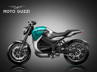 Moto Guzzi E-Agle Concept - Κατά φαντασία ηλεκτρικό Guzzi