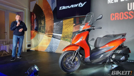 Ρεπορτάζ - Παρουσίαση Piaggio Beverly στην Ιταλία