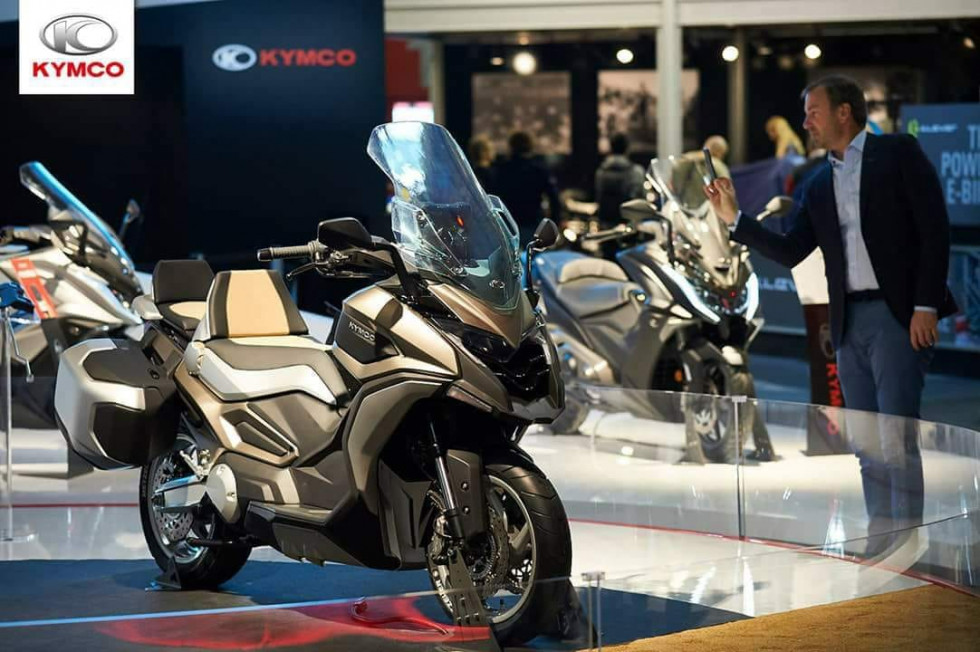 H KYMCO κλείνει θέση για την EICMA 2021