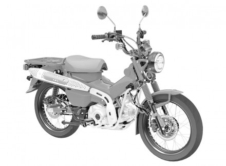 Honda CT125 2021 – Σχέδια αποκαλύπτουν την τελική μορφή παραγωγής