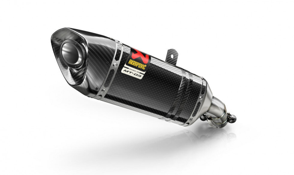 Yamaha MT-03 - Τελικό εξάτμισης Akrapovic από ανθρακόνημα