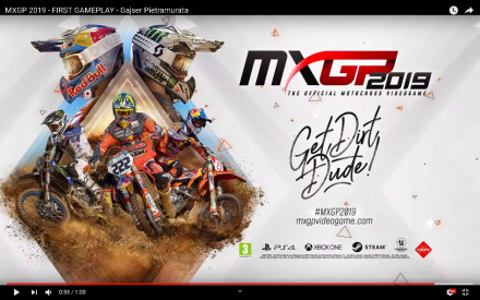 MXGP 2019 Videogame Gameplay Video - Και τα παράπονα από κάτω έπεφταν βροχή...