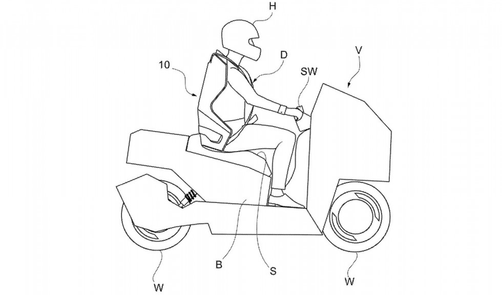 Τρελή πατέντα για ζώνη ασφαλείας σε μοτοσυκλέτα!