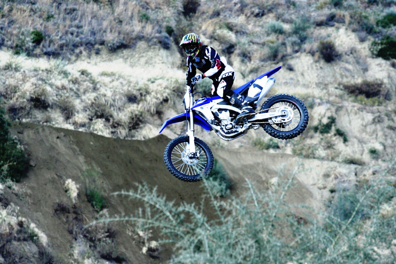 Yamaha YZ 450 F 2012 Video test