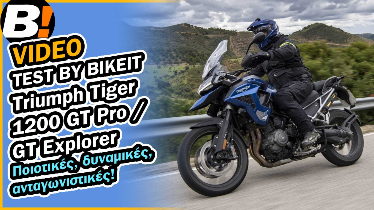 Test Ride - Triumph Tiger 1200 GT Pro / Explorer (2022)