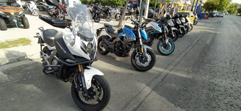 CF MOTO Τest Ride week στη Moto Petsas