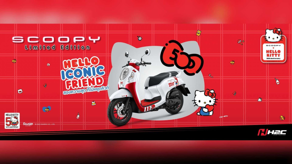 Honda Scoopy/Giorno – Δύο νέες εκδόσεις Scoopy Hello Kitty και Giorno Donald Duck