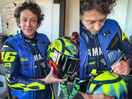 Valentino Rossi - Σε δημοπρασία κράνος του για τη στήριξη της Valencia