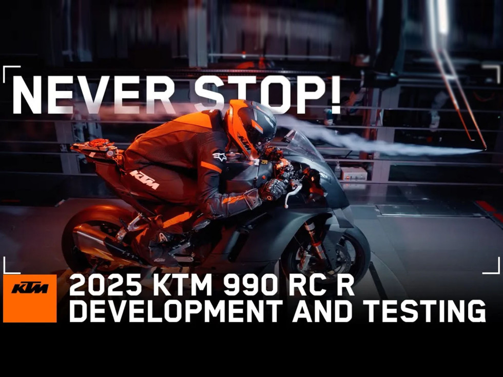 KTM RC 990 R - Video με τις δοκιμές και την εξέλιξη του