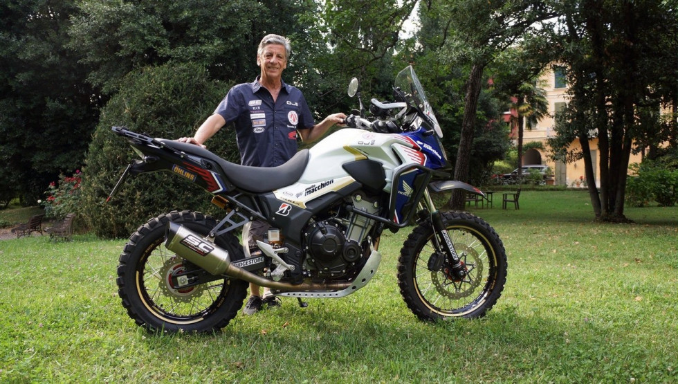 Ένα Honda CB500X κερδίζει το Rally «Alps Tourist Trophy 2020»!