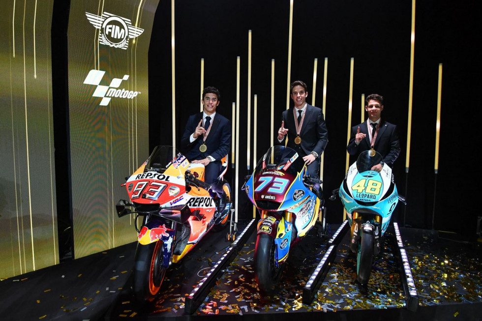 FIM MotoGP Awards 2019 – Γκαλερί από τη βράβευση των πρωταθλητών