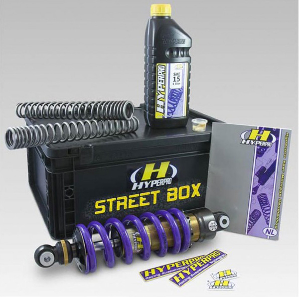 HYPERPRO STREETBOX – Ολοκληρωμένο πακέτο βελτίωσης για την ανάρτηση σου