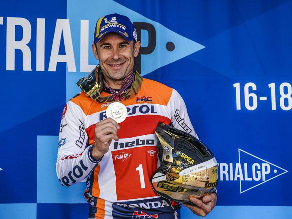 Ο Toni Bou Παγκόσμιος Πρωταθλητής X-Trial &amp; TrialGP