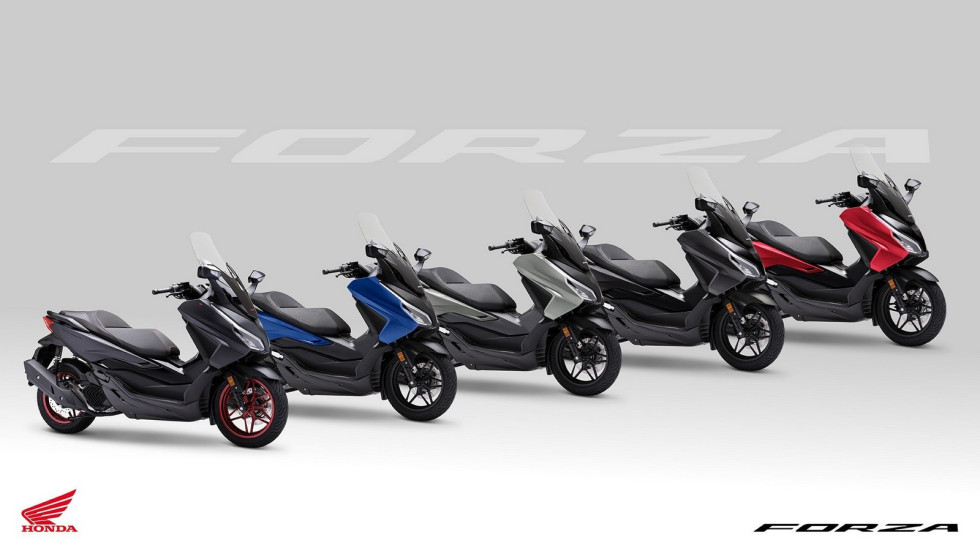 Honda Forza 125 - Κοκκινίζει για το 2024