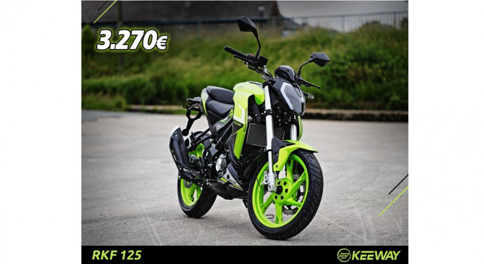 Keeway RKF125 – Στυλ και αποτελεσματικότητα στην καθημερινή μετακίνηση