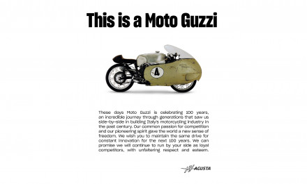 &quot;Αυτή είναι μια Moto Guzzi&quot; - Εκπληκτική καταχώρηση της MV Agusta για τον ανταγωνιστή της!