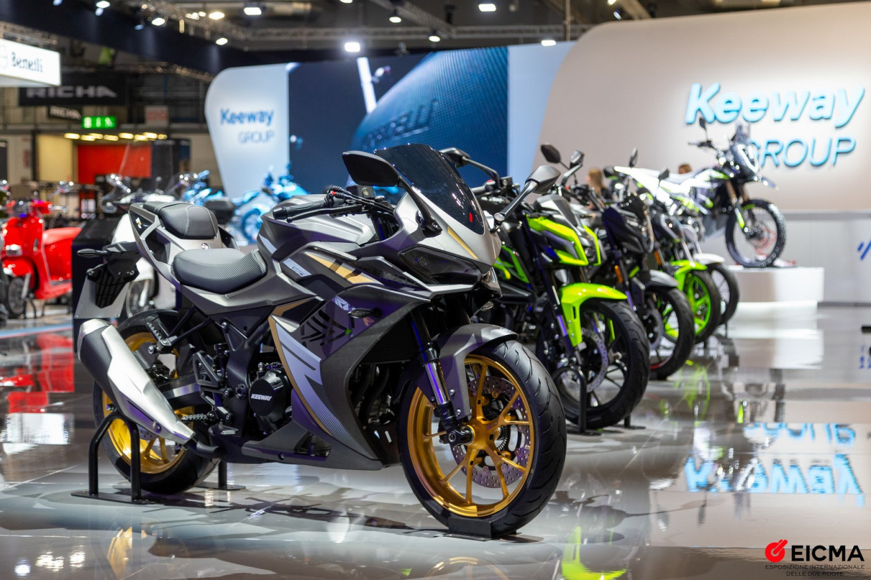 EICMA 2024 - Keeway RKR 350 2025 – Καθημερινή δικύλινδρη supersport