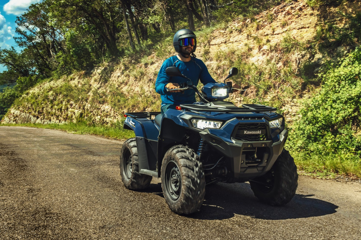 Kawasaki Brute Force 450 - Με πινακίδες κυκλοφορίας από το 2025