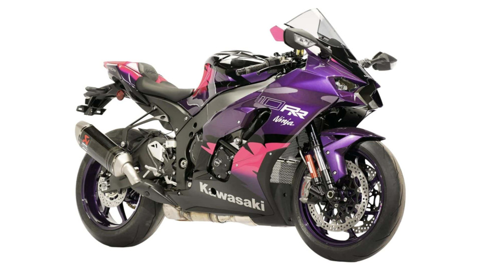 Kawasaki – Νέα επετειακά ZX-10RR και σε… μωβ, για την Αγγλία!