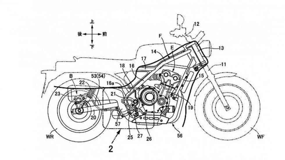 Honda CL500 – Βασισμένο στο πλαίσιο του Rebel