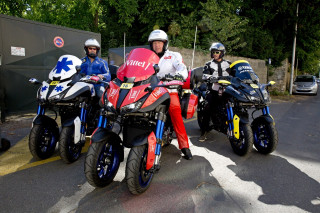 Yamaha NIKEN - Όχημα υποστήριξης του Tour de France