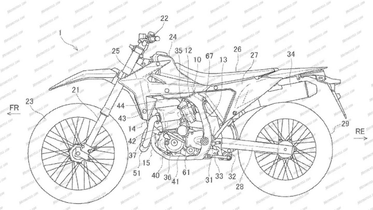 Suzuki – Σχέδια πατέντας ίσως βεβαιώνουν νέο DR-Z 400 2025